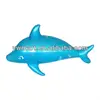 Plastic PVC dolphin, inflatable animal toys for kids