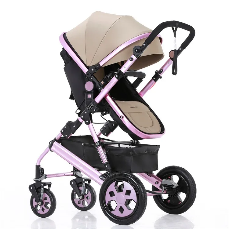 mima stroller pink