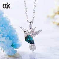 

CDE 925 Sterling Silver Jewelry Bird pendant Necklace 2019