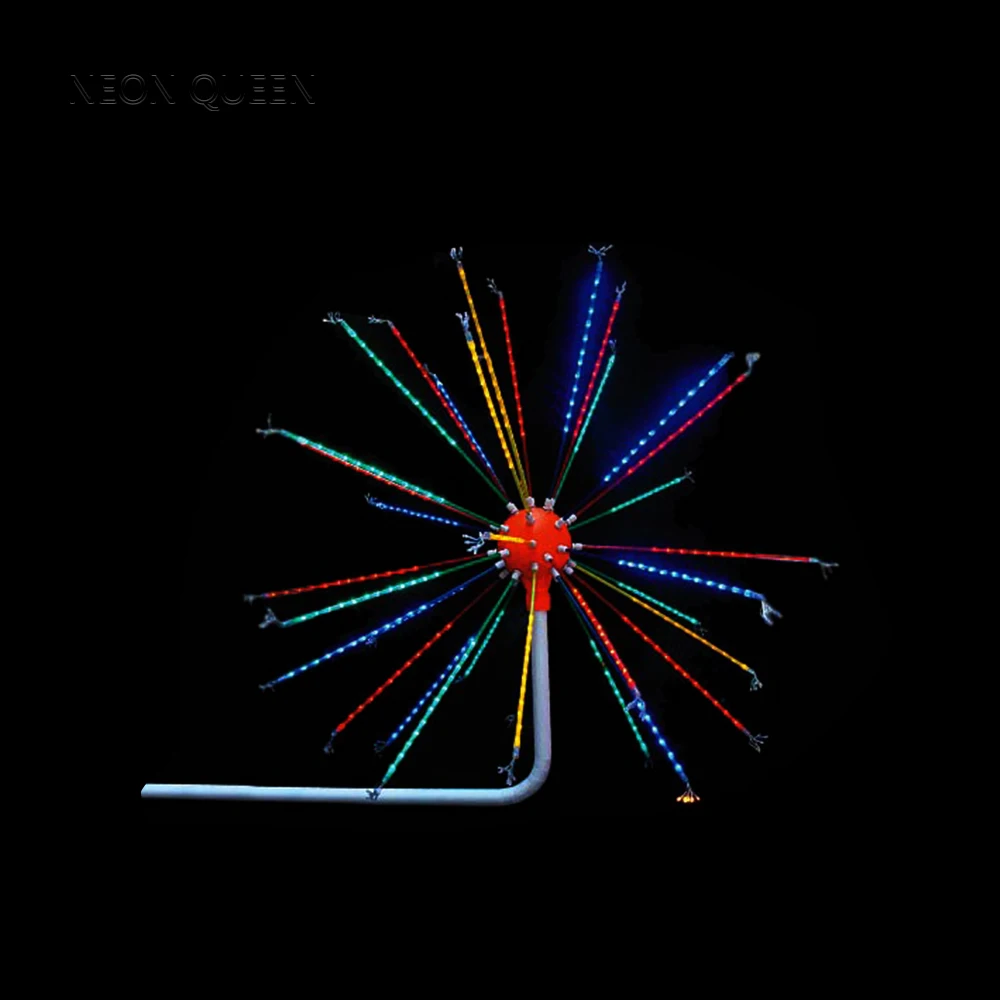 
Outdoor waterproof Full color christmas led lighting led fireworks tree lights 