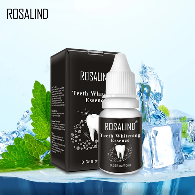 

Rosalind private label 10ml tooth care bleaching dental tools oral hygiene cleaning serum teeth whitening essence for wholesale