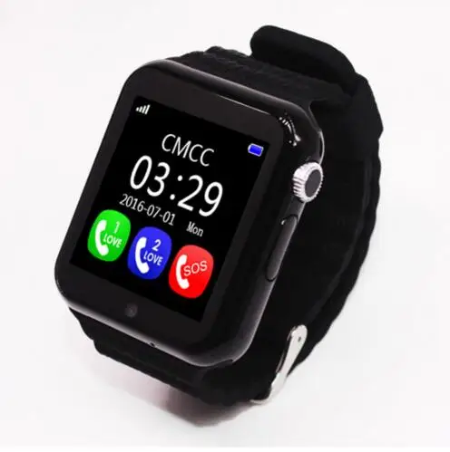 

Life Waterproof Children GPS Smart Watch V7K With Camera Facebook SOS Emergency Security Anti Lost For Android Watch