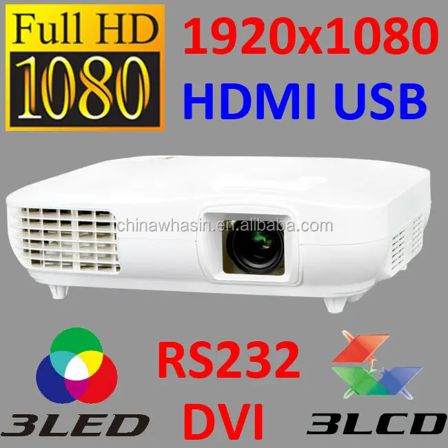 

3 LED 3LCD 1080p full hd projector