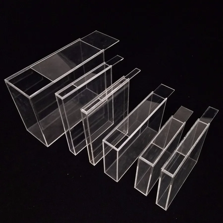 High Quality Acrylic Storage Box With Sliding Lid,Clear Acrylic Sliding ...