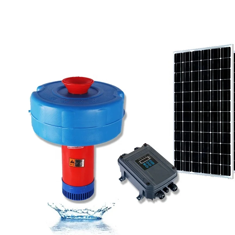 kit solar complete pool pump system for aquaculture solar oxygenator air pump for fish ponds