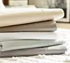 100 Cotton 250TC Solid Flat Sheet Set for Hotel/Home Use