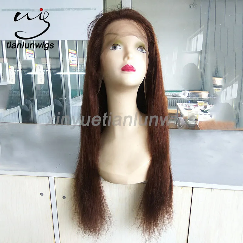 

Top quality 130% density brazilian virgin remy human hair full lace wig,100% natural brazilian human hair wigs for black women