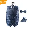 Fashion Mens Wedding Etiquette Waistcoat For Multi Patterns