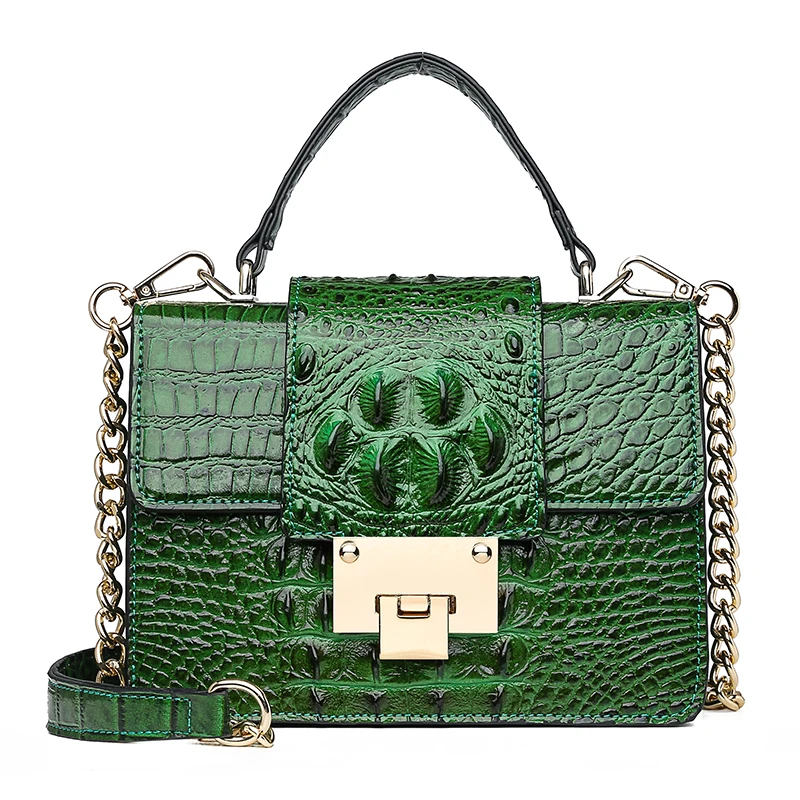 

Woman Shoulder bag Handbag Alligator Bags Factory