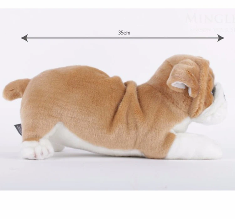 large bulldog soft toy