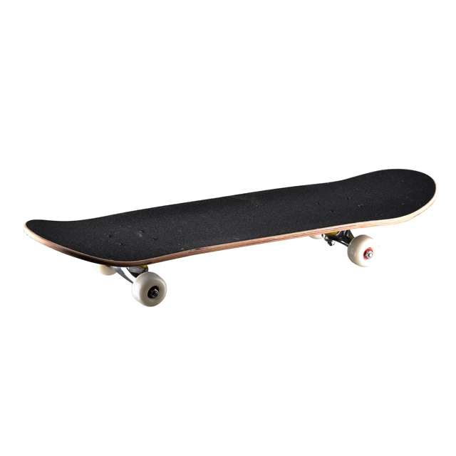 

China Factory Customized 4 Wheels Wood Skateboard, Black