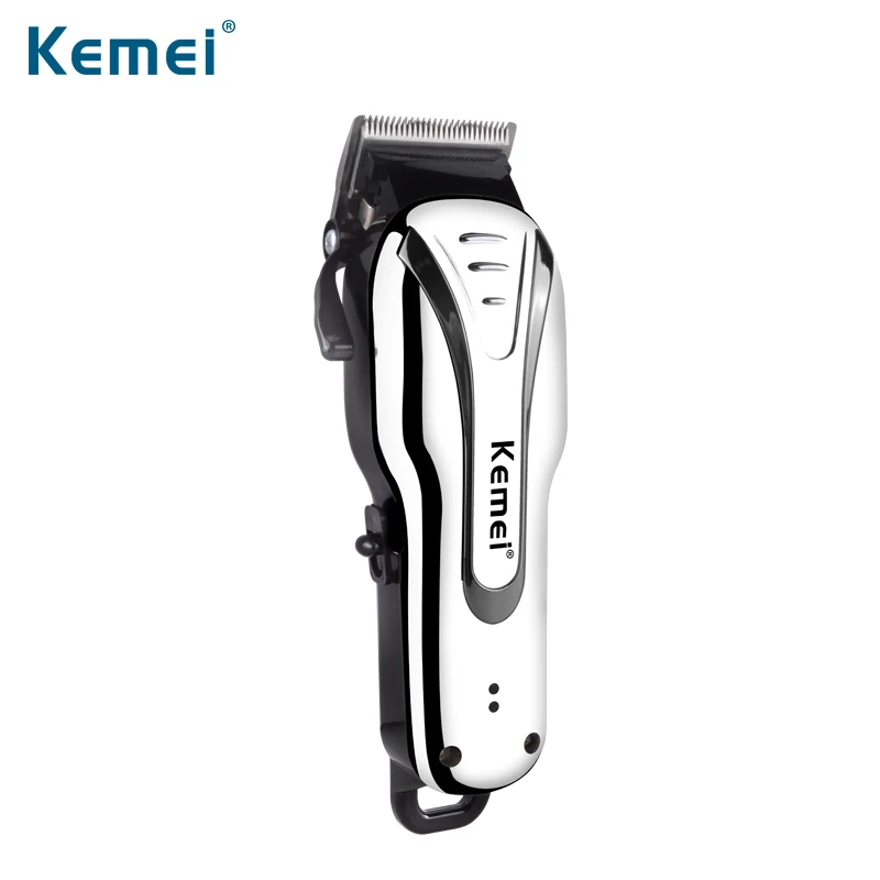 

Kemei wholesale Professional Electric Hair Clippers for Salon Baber Hair Trimmer rechargeable M-1992, Black