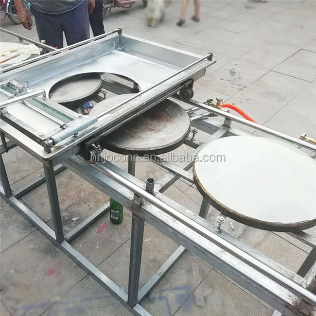 Stainless Steel Saj Bread Crepe Making Machine Arabian Thin