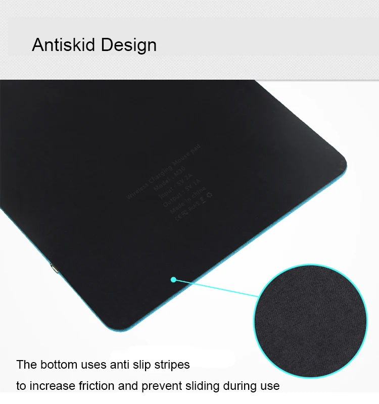 Christmas gift wireless charging pad gaming mouse mat,mouse pad for iPhone x