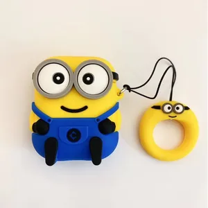 AirPods Minion Case Cover Jeans Design