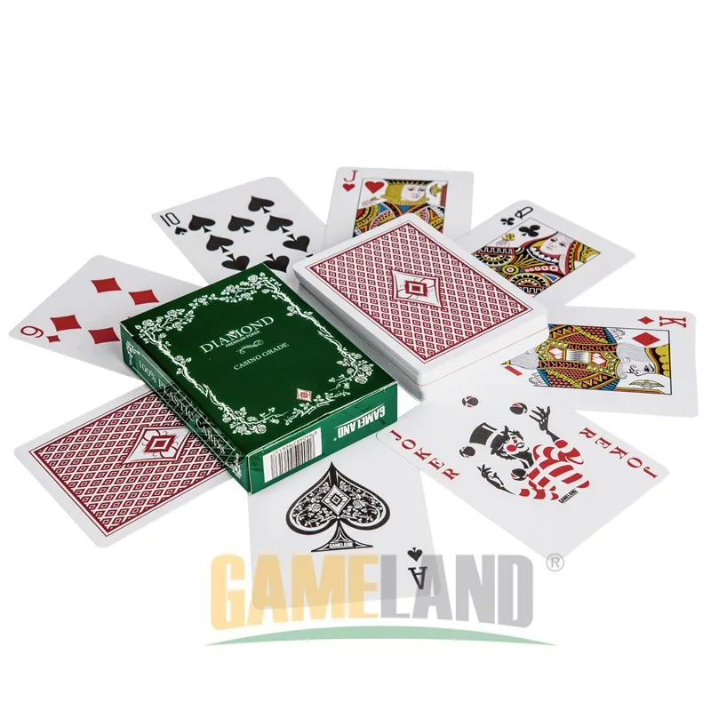 Casino Grade Custom Printed Poker Plastic Playing Card Manufacturer