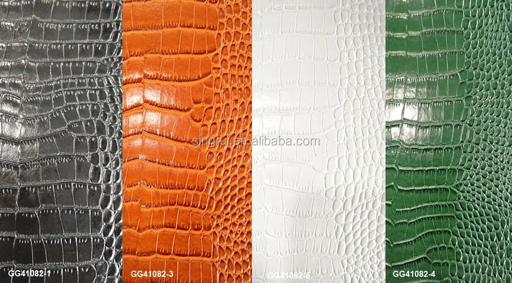 China Supplier Embossed Croco Pattern PVC Material Bag Leather.jpg