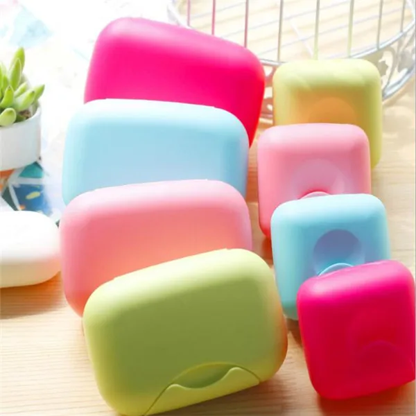 New Style Mini Travel Soap Box Portable Plastic Soap Case Container