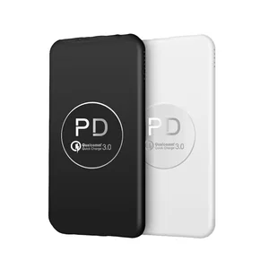 2019 new arrivals pd qi qc3.0 wireless fast charging wireless power bank 10000mah for mobile charger