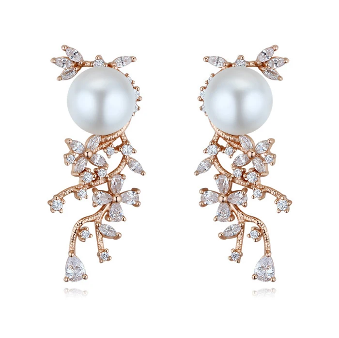 

25858 Fashion jewelry tags china dubai gold jhumka earrings