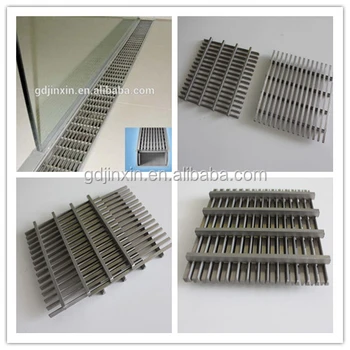 Drainage Stainless Steel Floor Drain Grating Patio Covers Airport