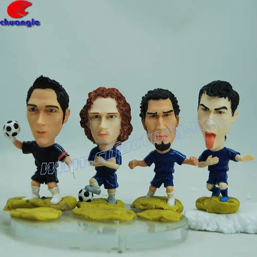 small plastic football figures