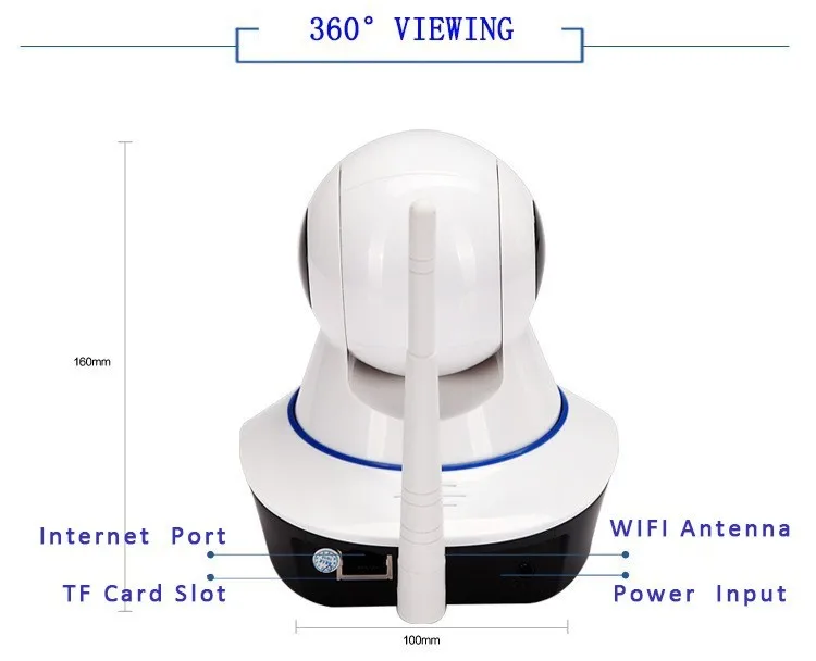720P Wireless Network Camera