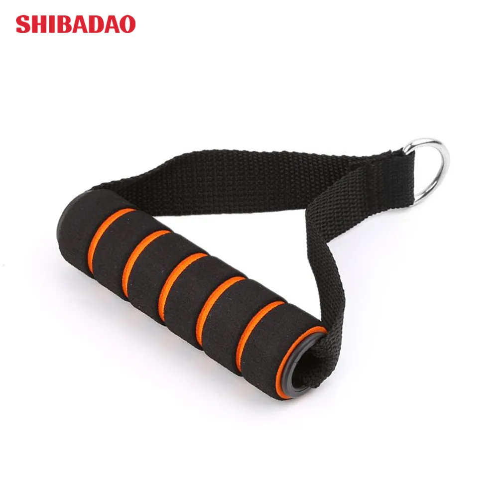 

NEW arrival Multi-purpose D-ring Spring Rope Cord Bar Elastic Rope Foam Handle, Black