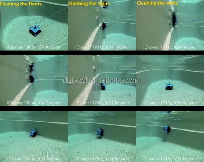 Degaulle intelligent swimming pool robotic cleaning machine.jpg