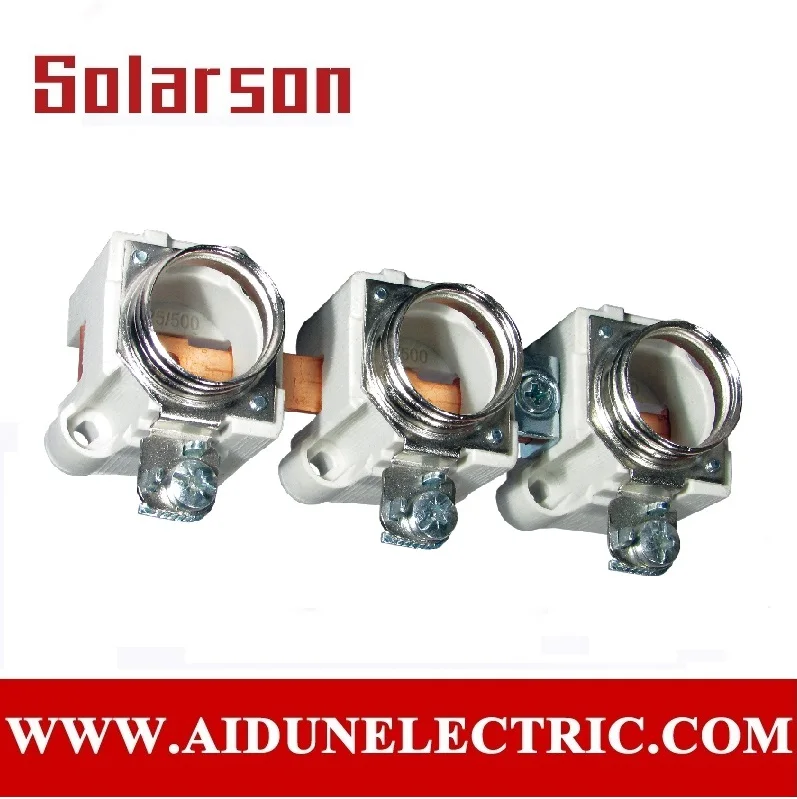 Din Diazed Dii E27 Fuse Base Fuse Holder 25a 3p For Dii Fuse 0.5a,1a,2a,4a,5a,6a,8a,10a,12a,15a