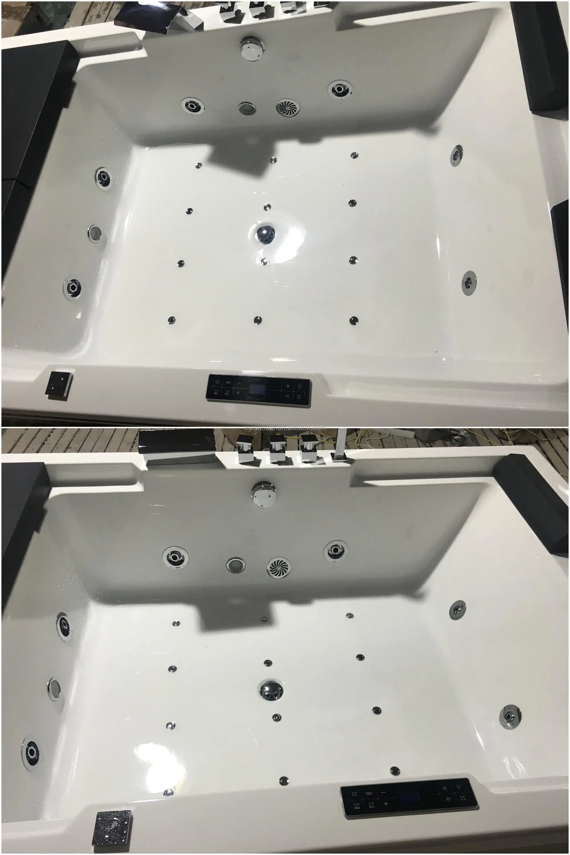 Large Rectangular Corner Acrylic Hydromassage Baths With Jets Buy