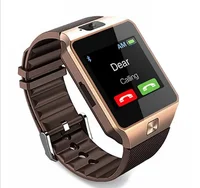 

New Bluetooth WristWatch SIM Card Smartwatch Android Phones Smart Watch dz09 With Camera