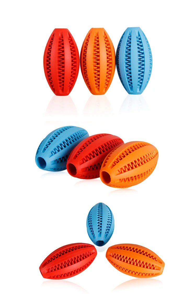 Amazon hot sales dog chewing playing ball toy healthy and non-toxic dog treat food dispenser cat teasing ball IQ ball