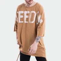 

Manufacture Custom Cotton Plain Clothing Screen Printing Oversized men t shirt hip hop