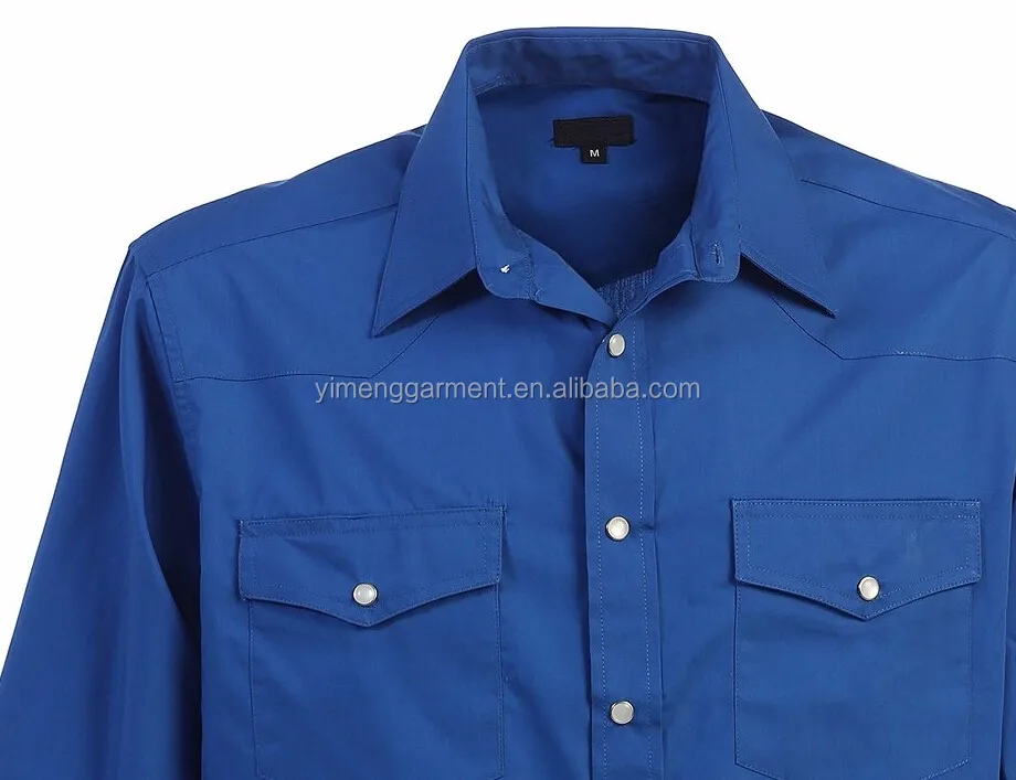 blue designer shirt