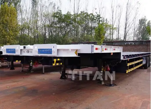 TITAN 8 Axle Telescopic Extendable Lowbed Trailer