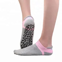 

Custom Logo Anti Slip Pilates Ballet Yoga Socks Barre Ballet Grip socks