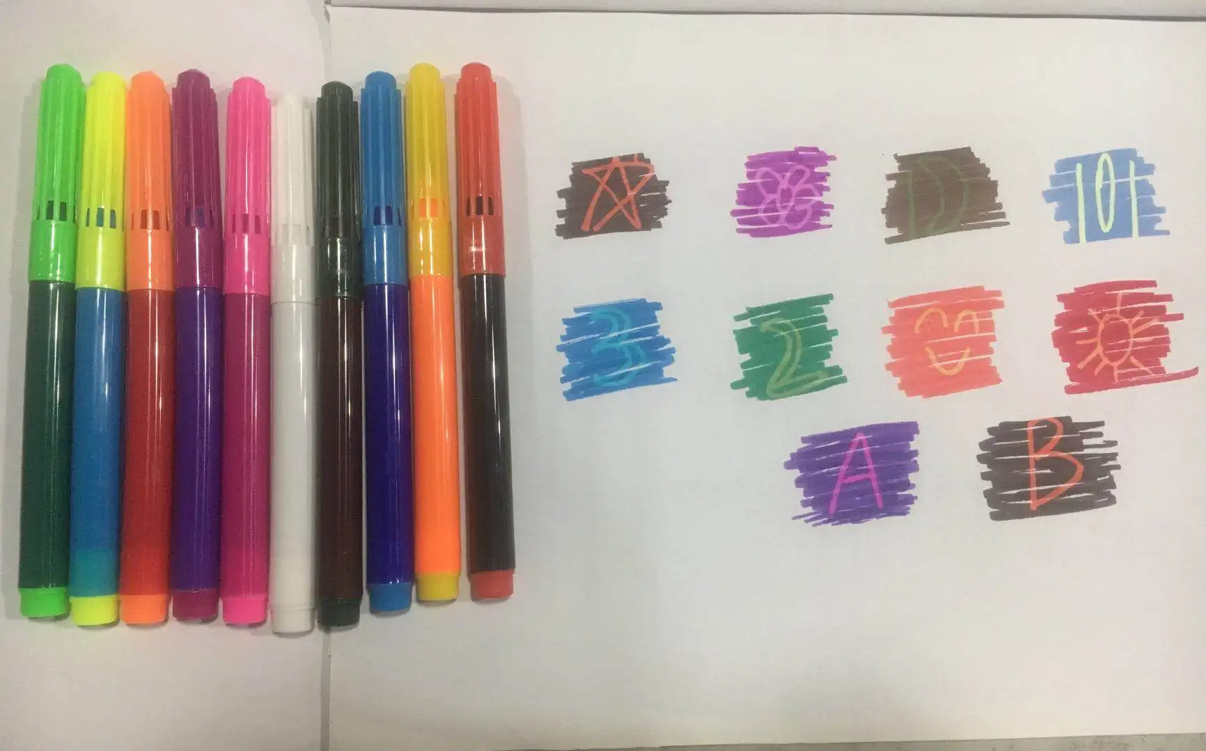 color marker pens