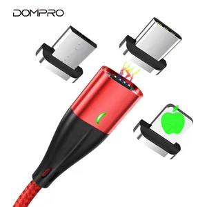 Flat Magnetic 3 1 USB Charging Cable Apple & Android