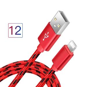 2019 Fast Charging Braided Nylon 2 1 USB Cable