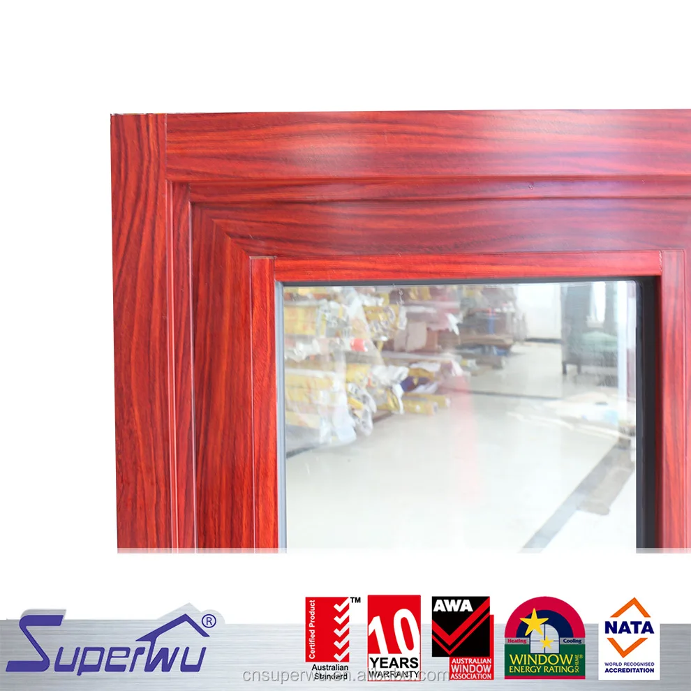 aluminium kitchen folding glass garden timber color windows lowes with AAMA,NFRC,DADE florida test