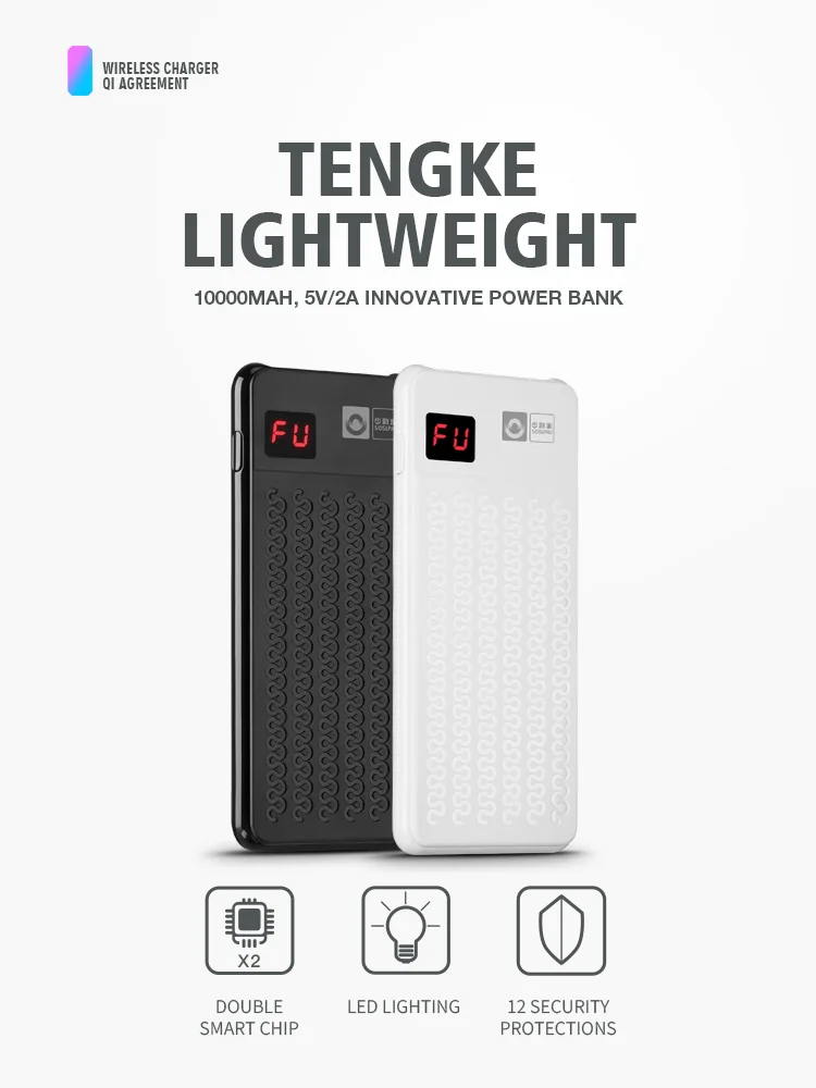 High feedback for iphone power banks 10000mah non-slip slim universal mobile power banks - ANKUX.COM