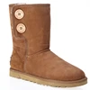 Two Buttons Mid-Calf Manufacturer Women Winter Warm And Waterproof Beautiful Snow Boots Shoes for Ladies