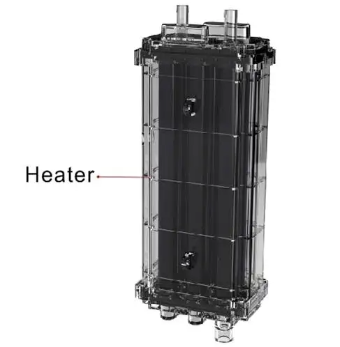 8 Plates Hydrogen Water Machine with 4 Stage Build-in Filter and 15*9cm Titanium Platinum Plates