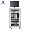 Data Center Server open server rack frames telecom glass door network cabinet