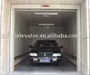 Car elevator with two entrances