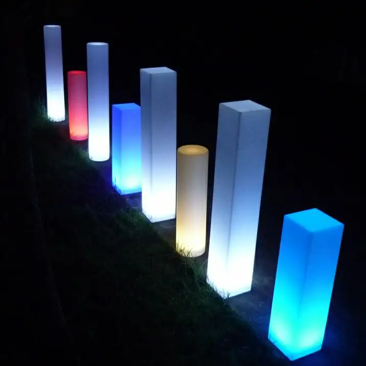 Led pillar lights