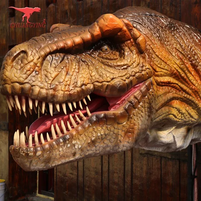 Theme Park Dinosaur Head Sculpture Animatronic For Sale Buy Theme