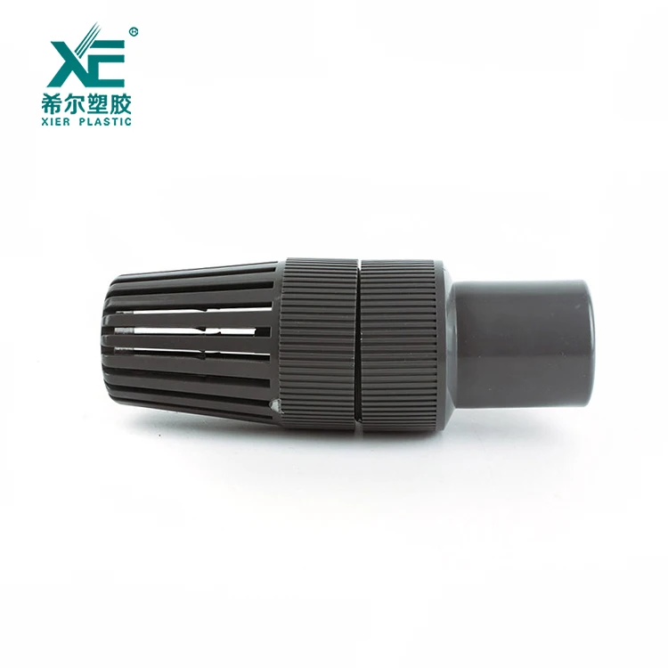Factory direct good price competitive plastic pvc threaded foot valve