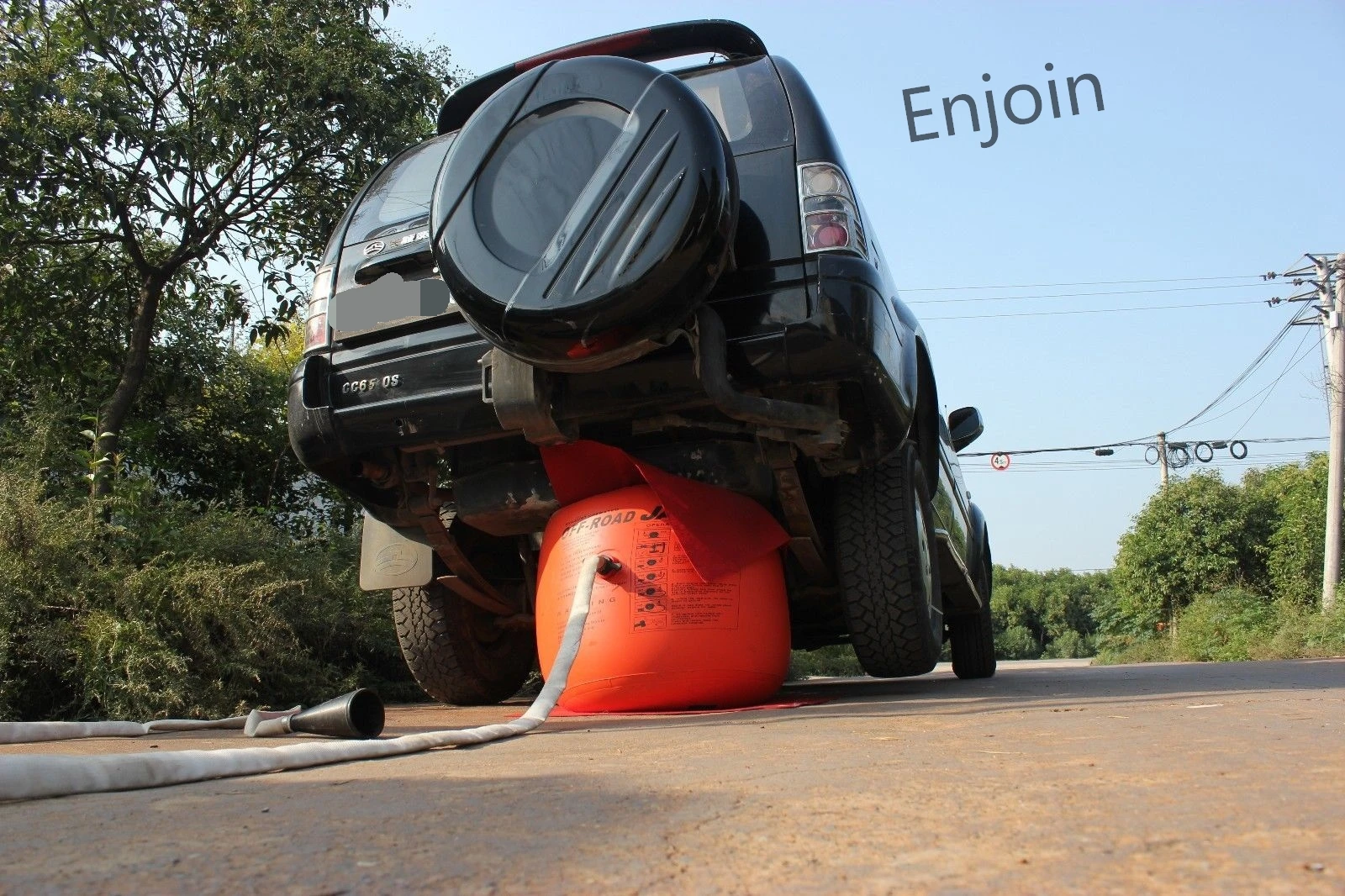 air exhaust air jack